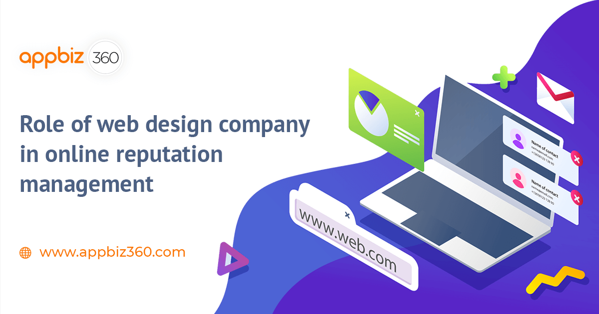 Role of web design company in online reputation management